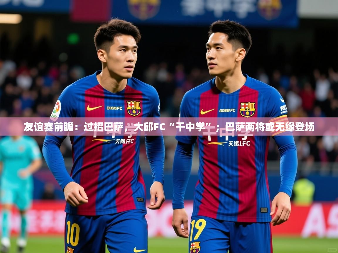 2025华体会登录手机版最新友谊赛前瞻:过招巴萨,大邱FC“干中学”;巴萨两将或无缘登场 第3张